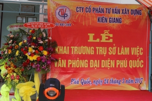 Khai trương trụ sở làm việc mới Văn phòng Đại diện Phú Quốc