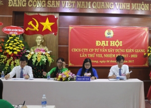 Đại hội công đoàn cơ sở lần thứ VIII, nhiệm kỳ 2017-2020